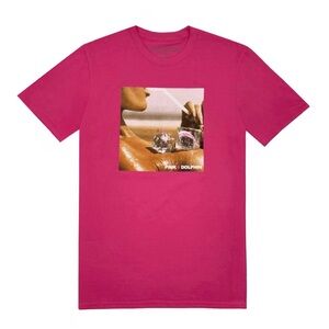 PINK+DOLPHIN Men's Pink Cool Off Tee
